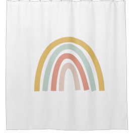 Boho Rainbow Kids Personalisiert Duschvorhang