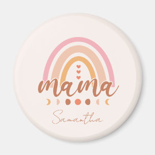 Boho Rainbow Mama Magnet