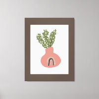 Boho Rainbow Natural Terracotta Pflanze Lovers