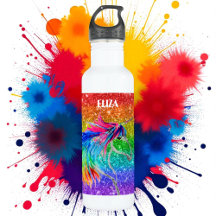 Boho Rainbow Niedlicher Glitzer Girls Unicorn Kind