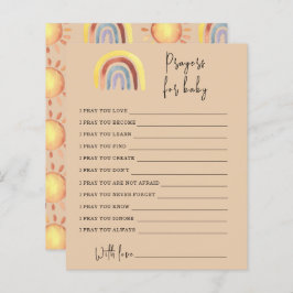 Boho Rainbow-Party | Gebete für Baby