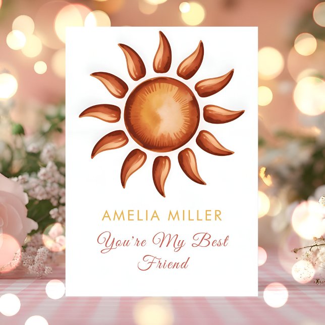 Boho Rainbow Party Karte (Von Creator hochgeladen)