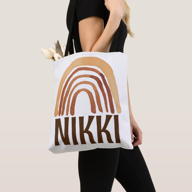 BOHO RAINBOW PERSONALISIERT ADD NAME TASCHE (Von Nahem)