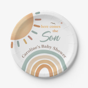 Boho Rainbow Sunshine Baby Showpaper Teller