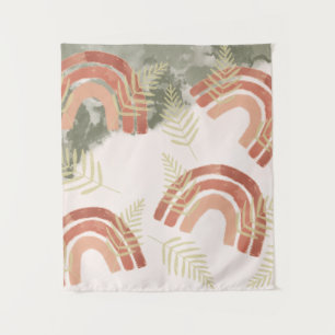 Boho Rainbow Wandteppich