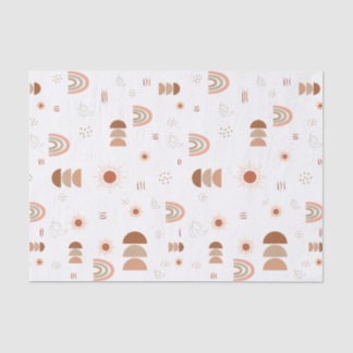 Boho Rainbow Wüstengewebe Seidenpapier