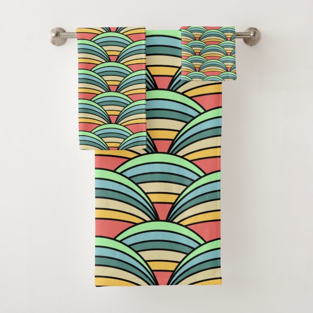 Boho Rainbows Badetücher Set (Insitu)