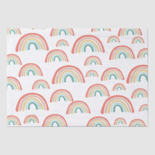 Boho Rainbows Decoupage Wrap Tissue Paper Seidenpapier