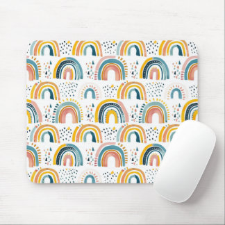 Boho Rainbows Mousepad