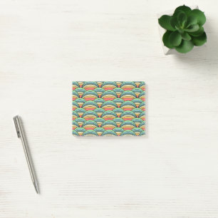 Boho Rainbows Post-it Klebezettel