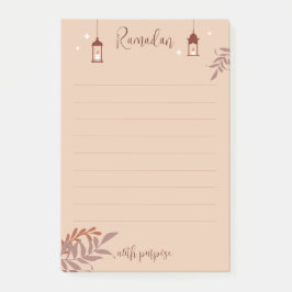 Boho Ramadan Post-it Klebezettel