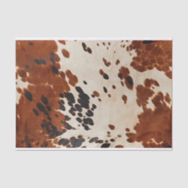 Boho Ranch Cowhide Leder Geschenktütenpapier Seidenpapier