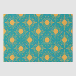 Boho Ray von Sun Turquoise Seidenpapier