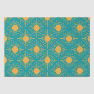 Boho Ray von Sun Turquoise Seidenpapier