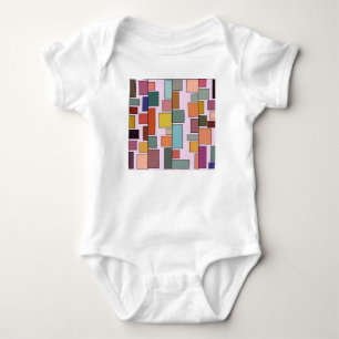 Boho Rectangle Baby Strampler
