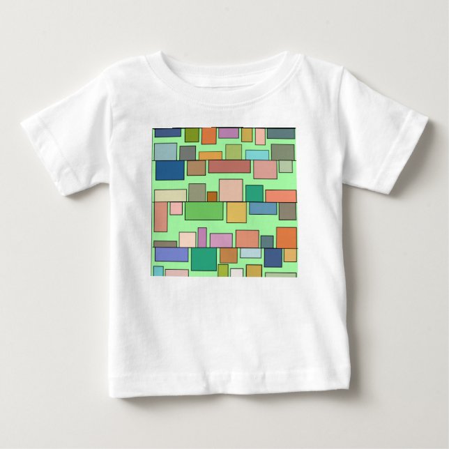 Boho Rectangle Baby T-shirt (Vorderseite)