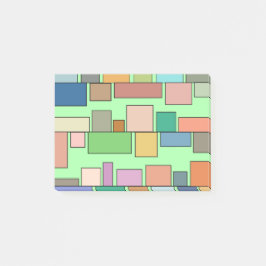 Boho Rectangle Post-it Klebezettel