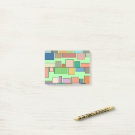 Boho Rectangle Post-it Klebezettel