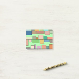 Boho Rectangle Post-it Klebezettel