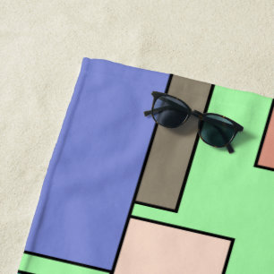 Boho Rectangle Strandtuch