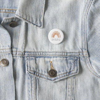 Boho-Regenbogen-Anstecknadel Button