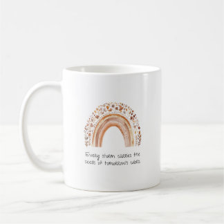 Boho-Regenbogen-Anstecknadel Kaffeetasse