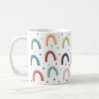 Boho-Regenbogen Kaffeetasse