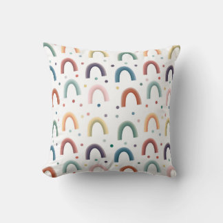 Boho-Regenbogen Kissen