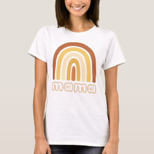 Boho-Regenbogen-Mama-T-Shirt T-Shirt