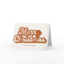 Boho-Regenbogen-Script Frohe Weihnachten