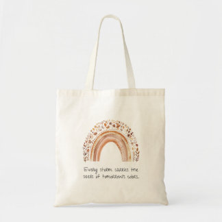 Boho-Regenbogen-Tasche Tragetasche