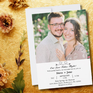 Boho Reise Hochzeit Elegant Romantisch Benutzerdef Einladung