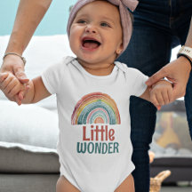 Boho Retro Colors Rainbow Little Wonder