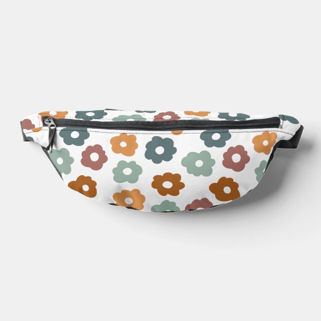 Boho-Retro-Erdige Blumen und botanischer Charme Bauchtasche (Ablage )