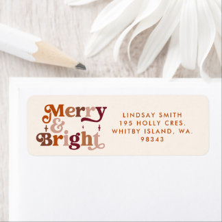Boho Retro Merry und Bright