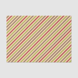 Boho Retro Modern Strip Tissue Paper Seidenpapier