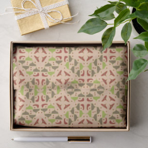 Boho Retro Moderne Grafische Papiertücher Seidenpapier