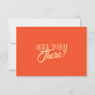 Boho Retro Rustic Western Wedding RSVP Karte