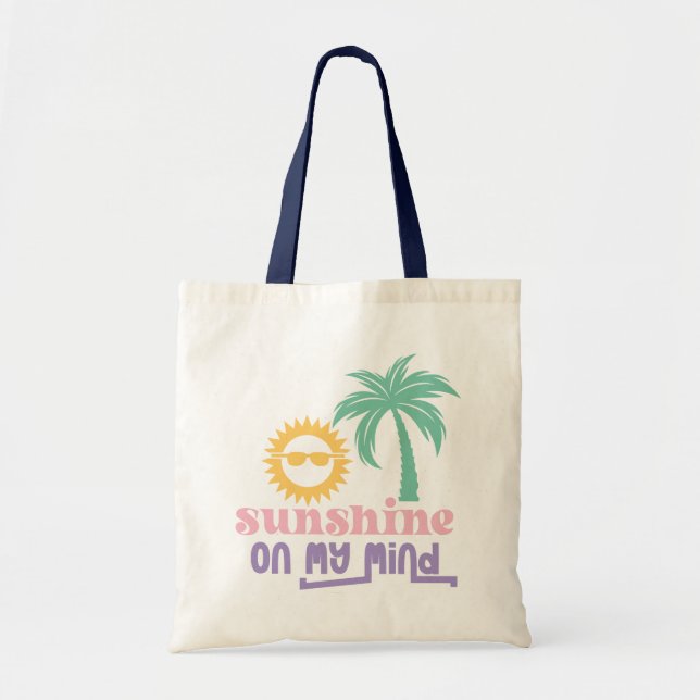 Boho Retro Sommerangebot Tragetasche (Vorne)