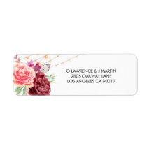 Boho Rose fühlen Lights Wedding
