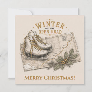 Boho Route 66 Weihnachtsgrüße