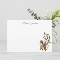 Boho Rustic Nature Botanical Custom Brautparty