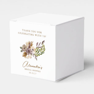 Boho-Rustikal-Natur-Botanisch-Individuelle-Hochzei Geschenkschachtel