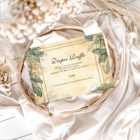 Boho-Safari-Tiere Baby Shower Windel-Raffle