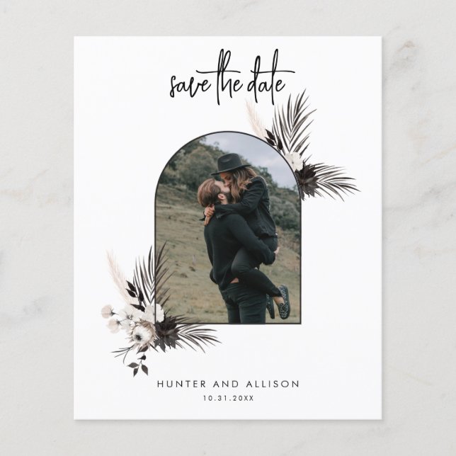 Boho Save the Date (Vorderseite)
