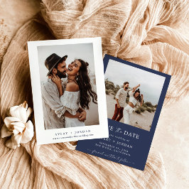 Boho Save the Date, Foto Save the Date Minimalisti Einladung