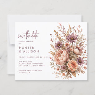 Boho Save the Date   Herbst