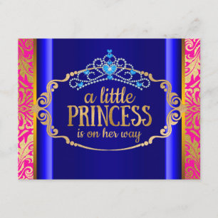 Boho schicke indische Prinzessin Babyparty Einladung