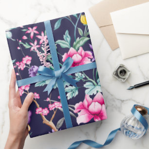 Boho schickes Blumen- u. Geschenkpapier