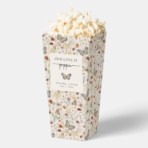 Boho-Schmetterling-Popcorn Geschenkschachtel